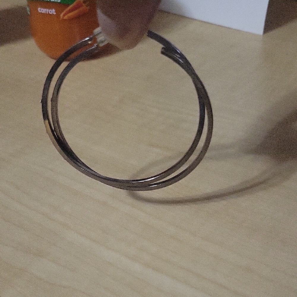 Silver Hoop Earrings